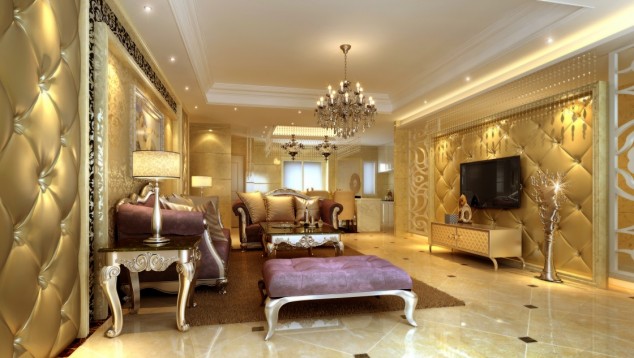 10-Cool-Living-Room-Design-Ideas-With-purple-furniture-and-t