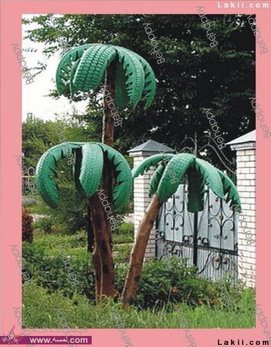 grey افكار لأطارات السيارات واستغلالها لمجلس طاولات والكثير 