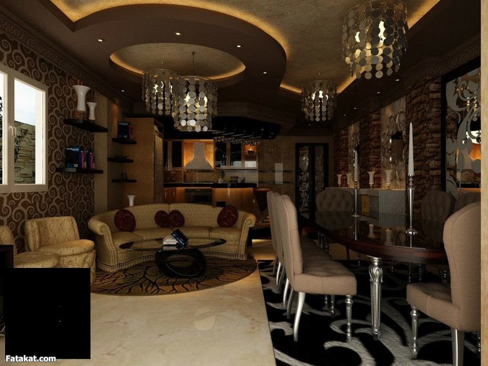 اروع الديكورات بجميع الالوان ديكورات راقيه وفخمه 2015 ديكورات جبسية