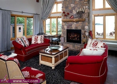 ديكورات باللون الأحمر 2015 156203 mn66com ديكورات باللون الأحمر 2015