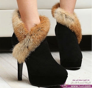 2013-autumn-and-winter-star-style-high-heeled-shoes-rabbit-f