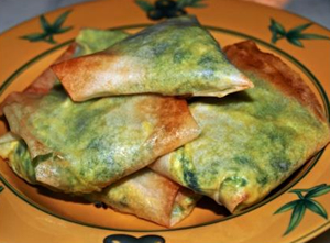 بريوات بالسبانخ arton sebnekh بريوات بالسبانخ