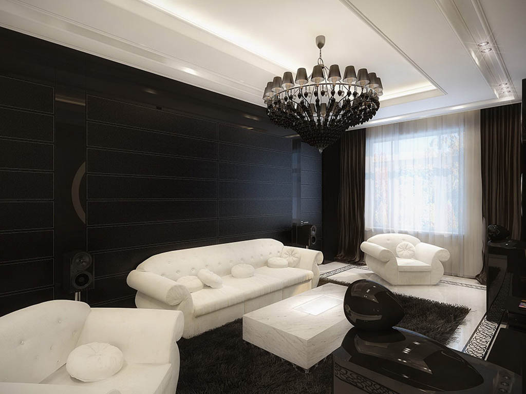 ديكورات اسقف سمبل 2015 interior simple luxurious vintage apartment living room with palin white victorian style sofas with panelized wall decoration and antique ceiling lamp fancy and vintag ديكورات اسقف سمبل 2015