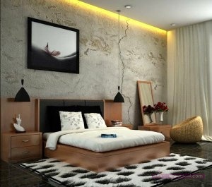 luxury-bedroom-ceiling-lights-modern-bedroom-with-yellow-ceiling-ribbons