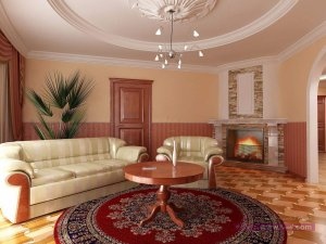 furniture-classic-style-living-room-with-luxurious-round-rug-throughout-luxurious-ceiling-living-room-ideas-for-your-inspiration-design