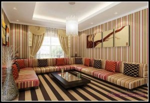 ديكورات-مقلمة-ومخططة-للمجالس-النسائية-والحريمي-مساحات-صغيرة-ومتوسطة
