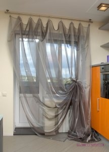 kitchen-window-curtains-ideas-gray-curtain-design