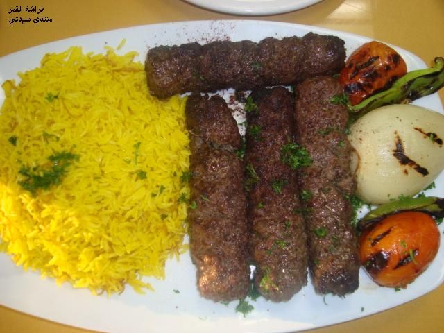 أرز اصفر مع الكباب وأرز أصفر بالدجاج والخضروات 2 1243106848 أرز اصفر مع الكباب وأرز أصفر بالدجاج والخضروات