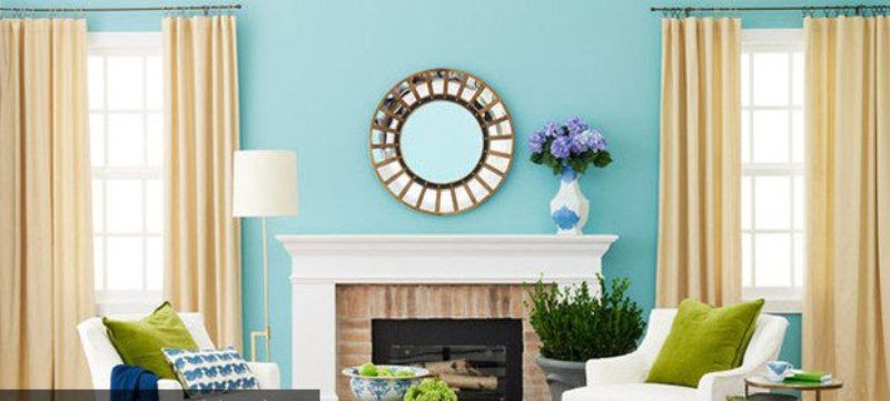 كلاسيكية الديكور التيفاني بنظرة عصرية2017 Wall paint كلاسيكية الديكور التيفاني بنظرة عصرية2017