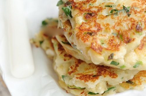 فطيرة البطاطا مع الخضار potato cake 500x330 فطيرة البطاطا مع الخضار
