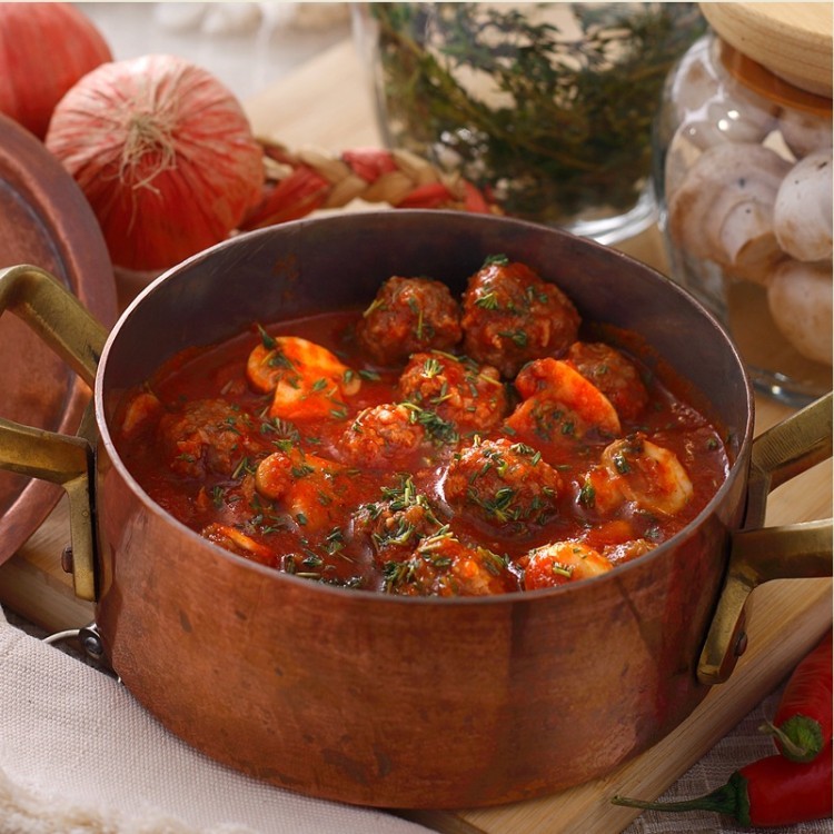 الكفتة بالصلصة الحارة والفطر a37a14cfc606cff0ee682d2cba33c367 w750 h750 الكفتة بالصلصة الحارة والفطر