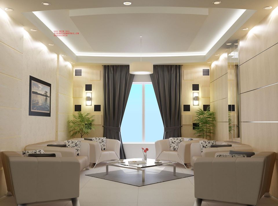 ديكورات فخمة 2014 , اروع وافخم ديكورات جبس ودهان ديكور المنازل والفيلات