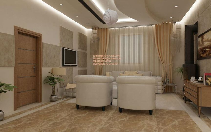 بالصور ديكورات فخمة وجميلة جدا للقصور والفلل الفاخرة 2014 . دهانات