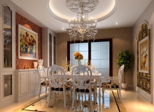 Classic-European-style-dining-room-interior-design-2014-300x