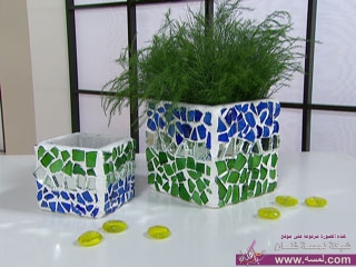طريقة عمل حوض لنباتات الزينة من الزجاج المكسور GDA Macetas estilo mediterraneo aper طريقة عمل حوض لنباتات الزينة من الزجاج المكسور