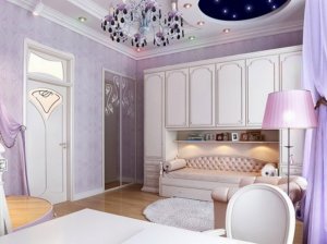 Girls-Bedroom-Decorating-Ideas-Cute-Purple-Bedroom-Color
