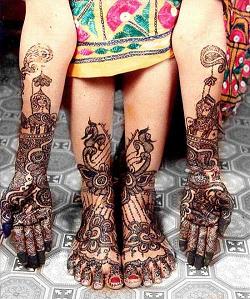Gujarati Mehndi Designs 2011