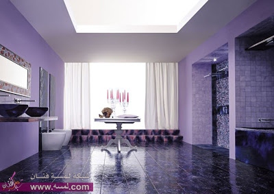 Purple-Wall-paint+for-bathRoom