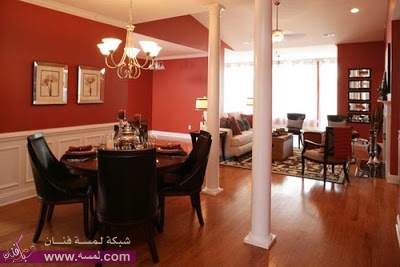 Red-paint-color-for-dining-room-and-living-and-red-artwork-o