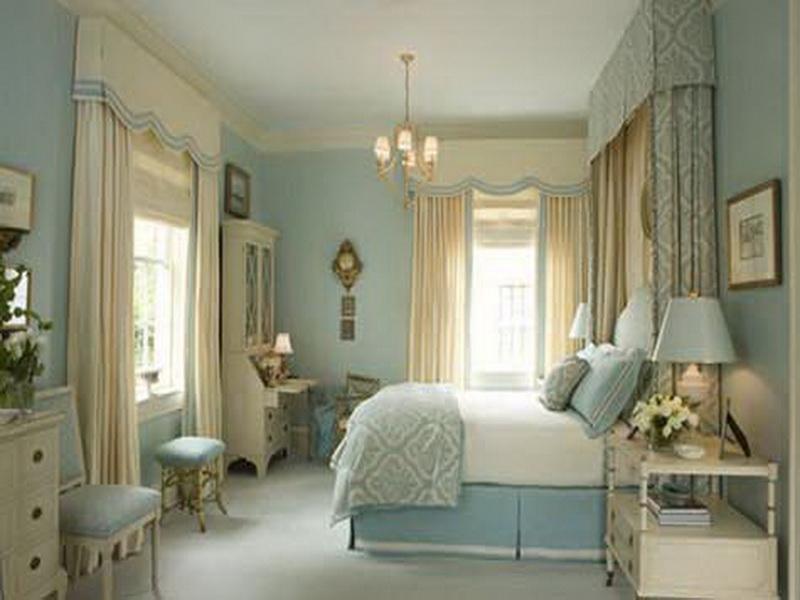 antique-cool-calm-blue-color-schemes-for-bedrooms