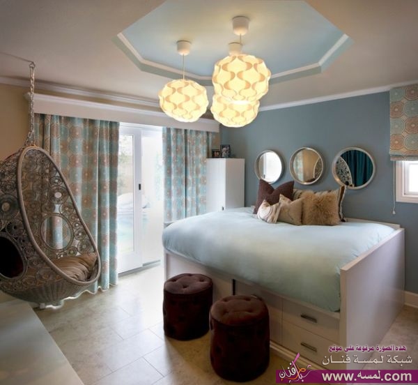 تصاميم غرف نوم مودرن مختلفة للكرسي المعلق او الكرسي الفقاعة bedroom bulble chair تصاميم غرف نوم مودرن مختلفة للكرسي المعلق او الكرسي الفقاعة