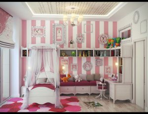 heavenly-apartments-kids-bedroom-awesome-toddler-room-ideas-taking-stripes-white-pink-wall-paint-cheerful-and-vivid-look-for-toddler-room-ideas-inspiring-your-needs-feminine-paint-ideas-for-girls