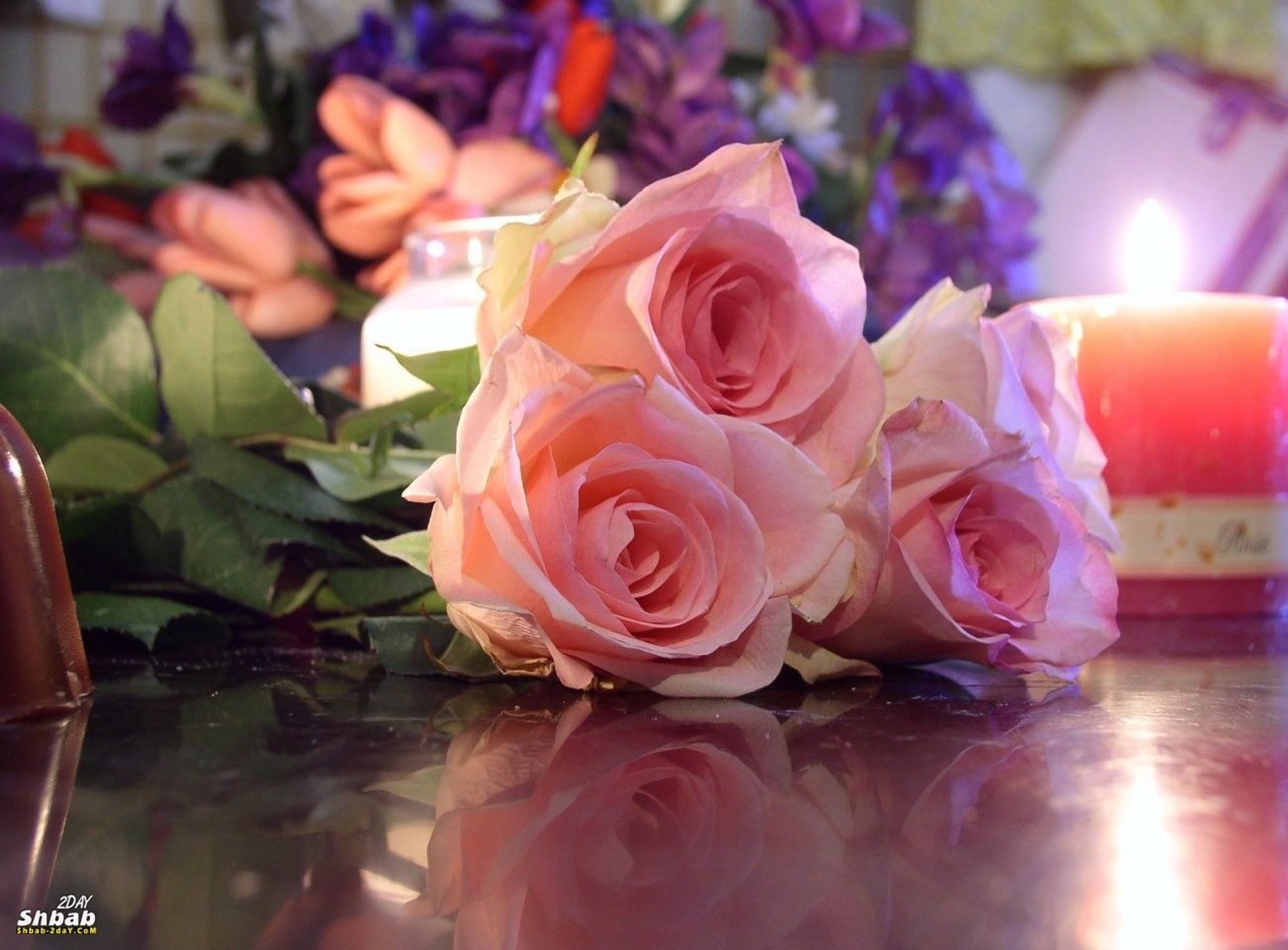 صور ورود رومانسية جميلة 2015 , صور ورود حلوة للعشاق