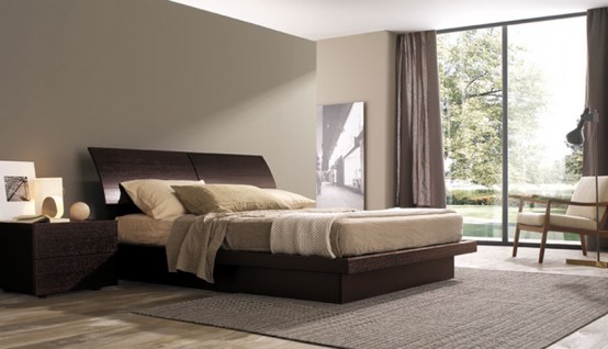 grey ديكورات غرف نوم 2014 , دهانات غرف نوم مودرن 2015