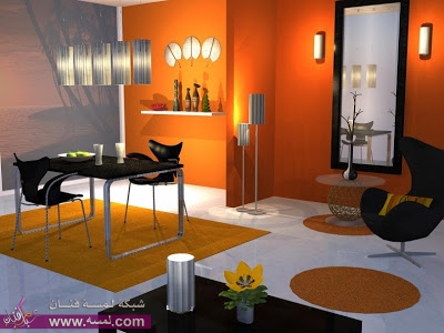 orange-wall-paint-ideas-10
