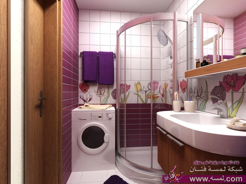 اروع السراميك للحمامات 2015 remont vannoj komnaty v xrushhevke foto gotovyx intererov1 1024x768 اروع السراميك للحمامات 2015