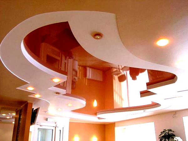 ديكورات-اسقف-جبس-مودرن-حمراء