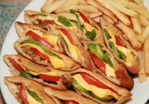 طريقة عمل ساندويشات جيب التاجر