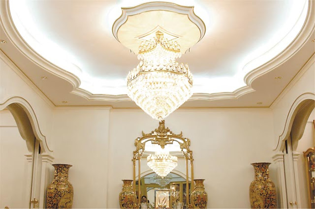 ديكور اسقف للفلل 2014 ديزاينات جبس للاسقف 2014 احدث الدهانات شبكة